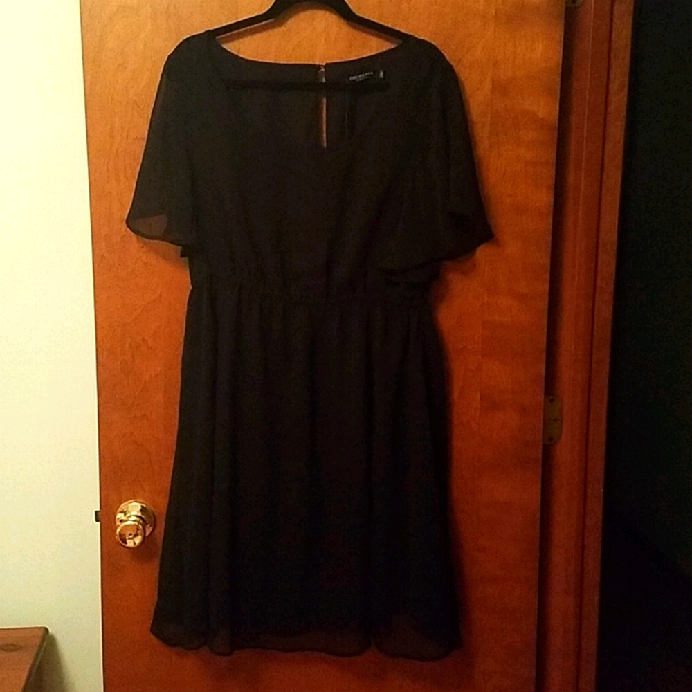 Cocoepps Black Dress, Size 2XL